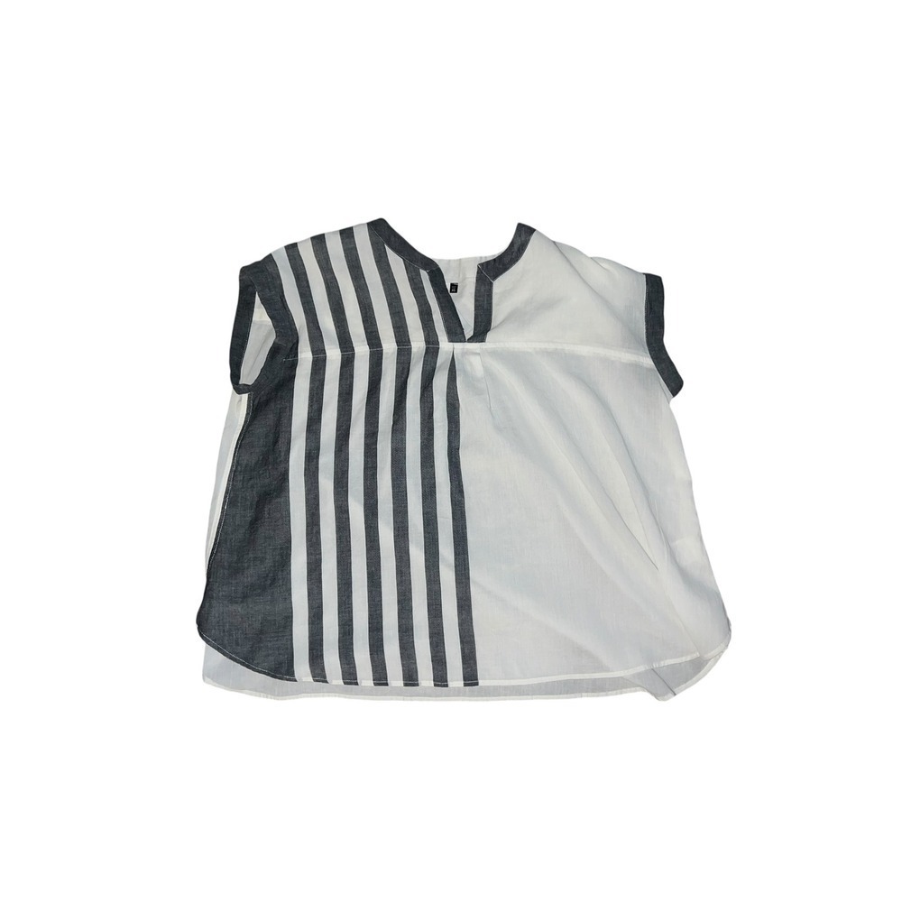 Pas de Calais Minimalist Cotton Top - XS | Office Siren Essential
